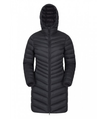 Florence Womens Long Insulated Jacket Black $41.59 Jackets