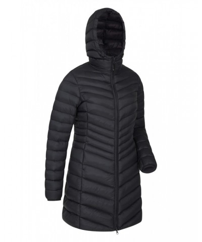 Florence Womens Long Insulated Jacket Black $41.59 Jackets