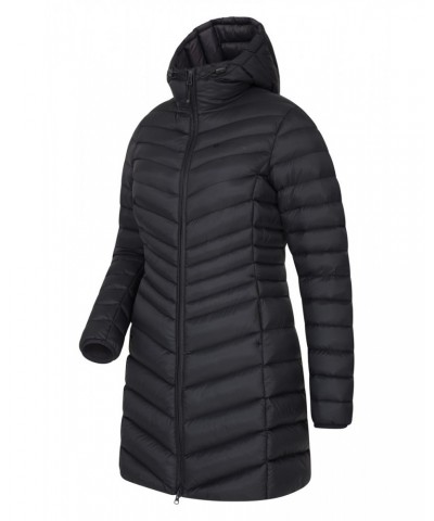 Florence Womens Long Insulated Jacket Black $41.59 Jackets