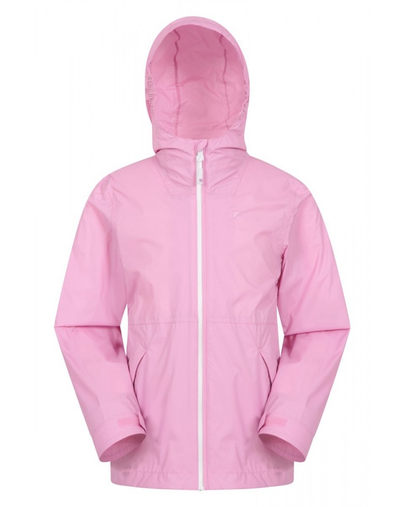 Swerve Kids Waterproof Jacket Pink $17.50 Jackets