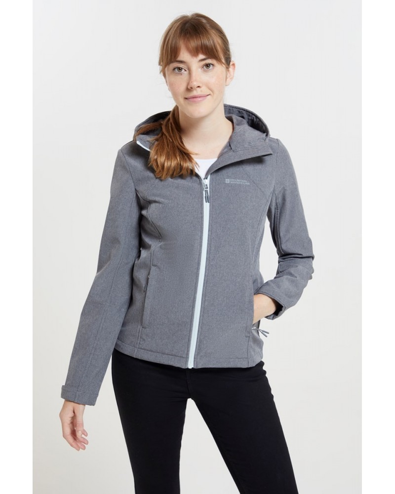 Saramo Womens Softshell Grey $26.39 Jackets