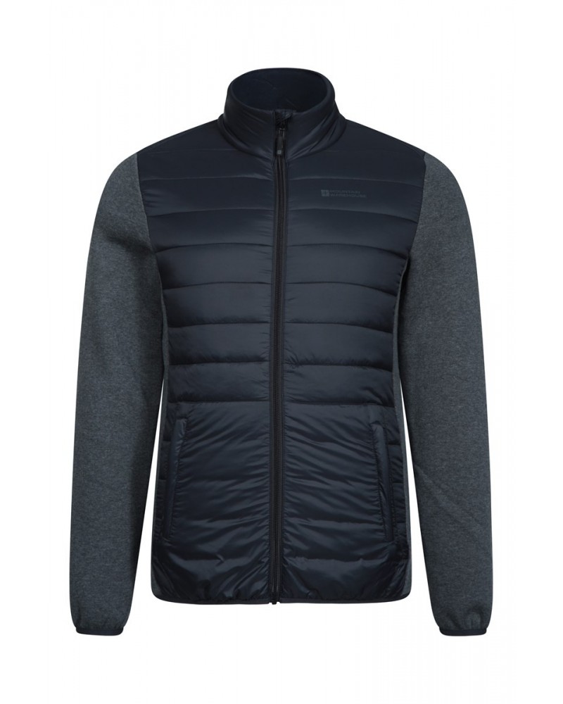 Intrepid Hybrid Mens Insulated Jacket Grey $24.50 Jackets