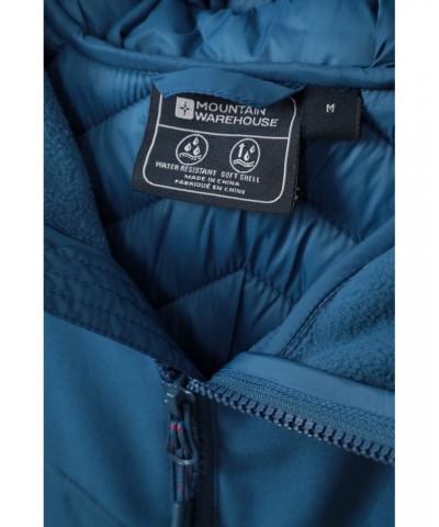 Quantum Mens Insulated Softshell Jacket Blue $28.61 Jackets