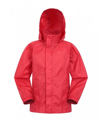 Pakka II Kids Waterproof Jacket Red $15.11 Jackets