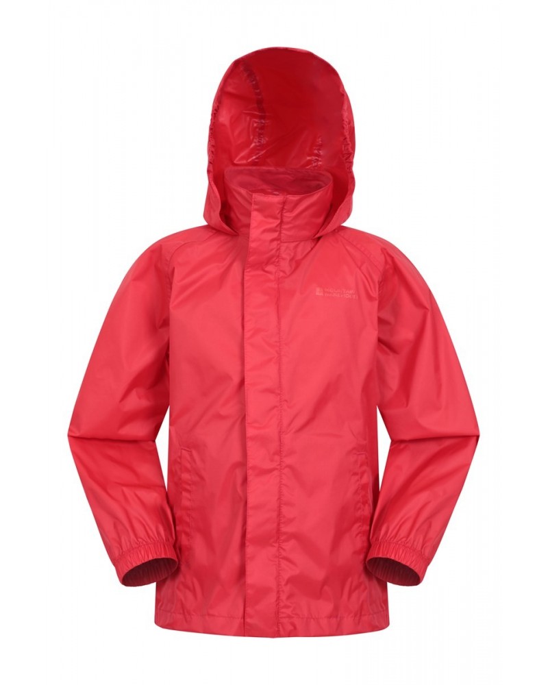 Pakka II Kids Waterproof Jacket Red $15.11 Jackets