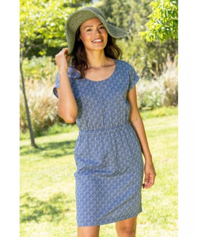 Mykonos Womens Dress Corn Blue $15.17 Dresses & Skirts