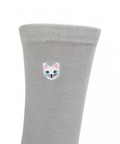 Cat Womens Bamboo Socks Multipack Pale Pink $16.79 Accessories