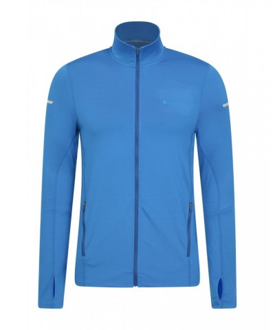 Vault Mens Recycled Full-Zip Top Blue $23.21 Active