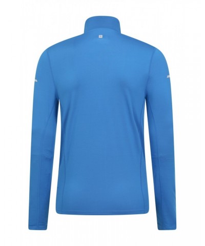 Vault Mens Recycled Full-Zip Top Blue $23.21 Active