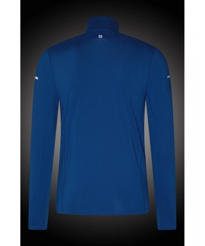 Vault Mens Recycled Full-Zip Top Blue $23.21 Active