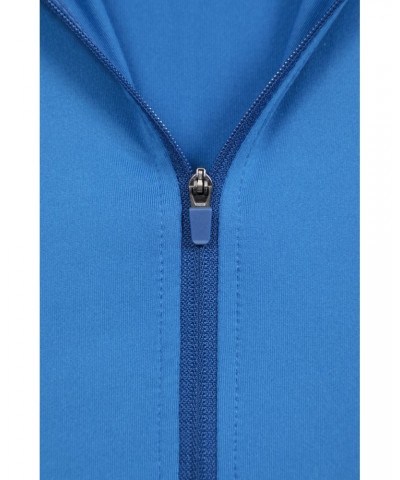 Vault Mens Recycled Full-Zip Top Blue $23.21 Active