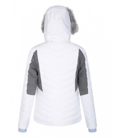 Powder Women Insulated Ski Jacket White $38.95 Jackets