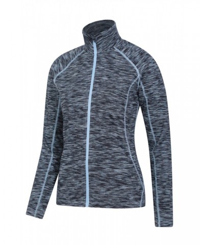 Bend & Stretch Womens Full-Zip Midlayer Denim $18.90 Tops