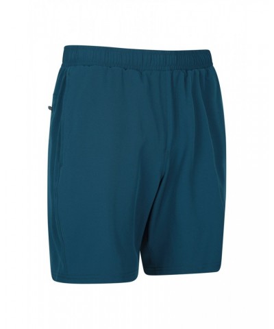 Hurdle Mens Running Shorts Teal $11.43 Active