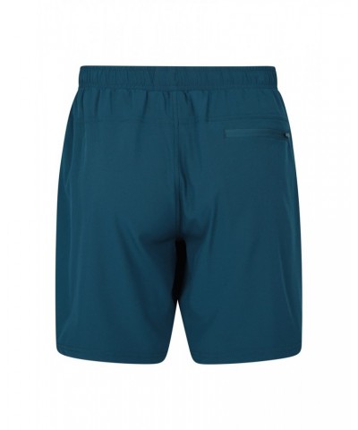 Hurdle Mens Running Shorts Teal $11.43 Active