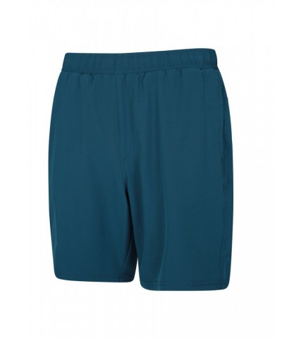 Hurdle Mens Running Shorts Teal $11.43 Active