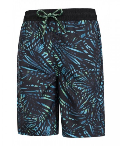 Wave Longer Length Kids Boardshorts Tropics $12.64 Pants