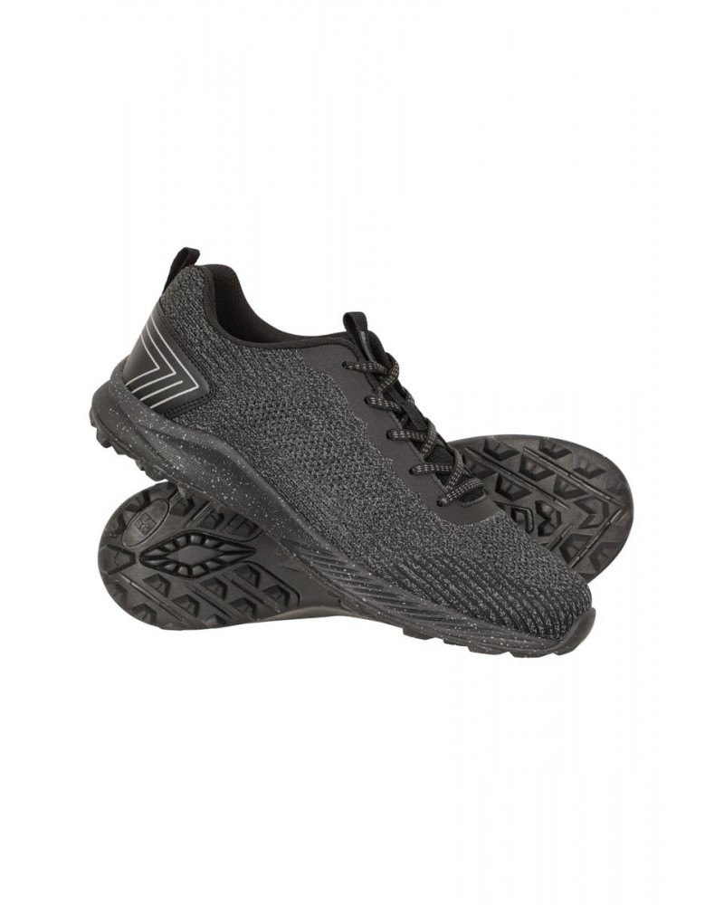 Be Seen Womens Ortholite Sneakers Black $31.89 Active