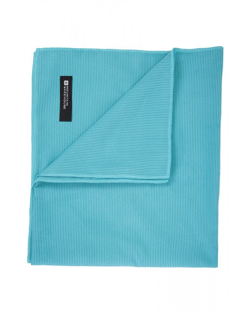 Giant Ribbed Towel - 150 x 85cm Teal $19.13 Travel Accessories