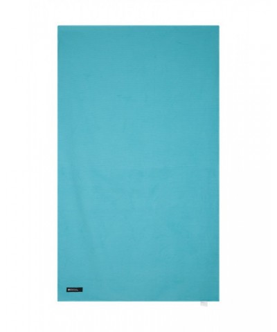 Giant Ribbed Towel - 150 x 85cm Teal $19.13 Travel Accessories