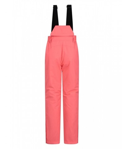 Moon Womens Slim Leg Ski Pants Bright Pink $27.49 Pants