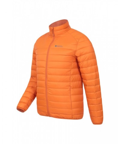 Featherweight Down Mens Jacket Burnt Orange $30.80 Jackets