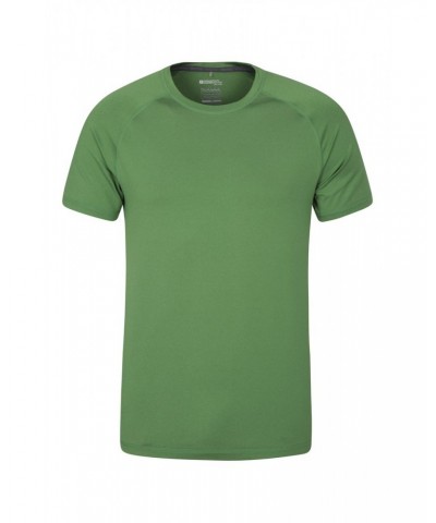 Agra Mens Melange T-Shirt Green $14.03 Tops