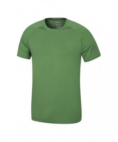 Agra Mens Melange T-Shirt Green $14.03 Tops