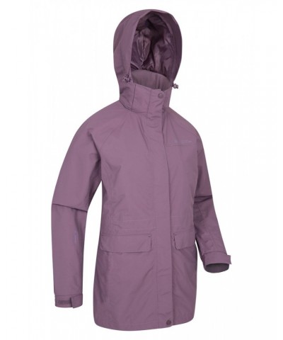 Glacial Extreme Womens Long Waterproof Jacket Pale Pink $30.59 Jackets