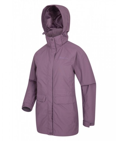 Glacial Extreme Womens Long Waterproof Jacket Pale Pink $30.59 Jackets