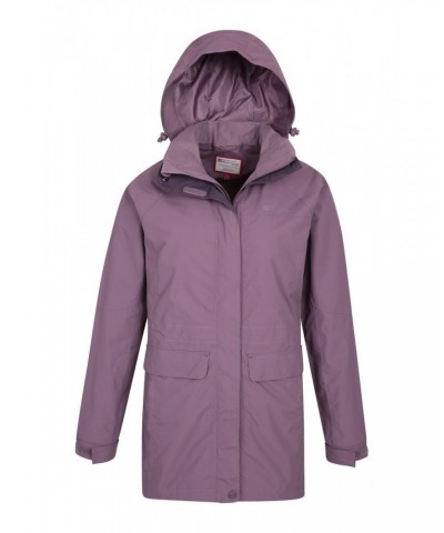 Glacial Extreme Womens Long Waterproof Jacket Pale Pink $30.59 Jackets