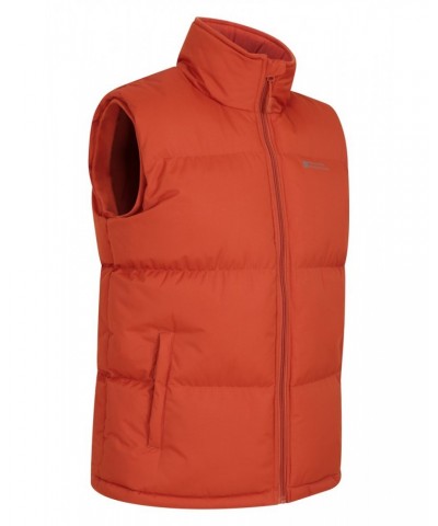 Rock Mens Insulated Vest Burnt Orange $18.40 Jackets