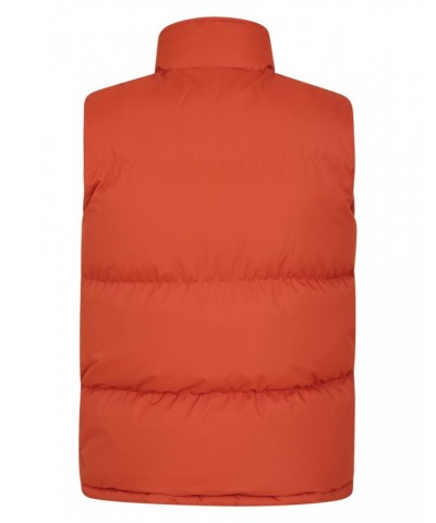 Rock Mens Insulated Vest Burnt Orange $18.40 Jackets