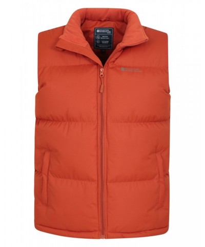 Rock Mens Insulated Vest Burnt Orange $18.40 Jackets