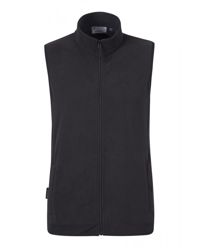 Alder Mens Vest Black $14.24 Fleece