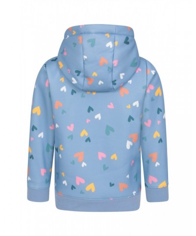 Alpine Kids Printed Fleece Jacket Purple $14.85 Fleece