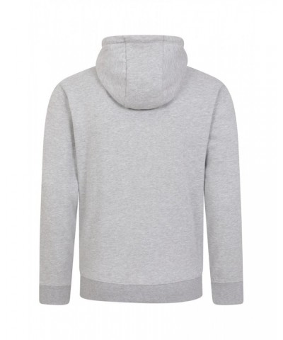 Wander Mens Hoodie Light Grey $18.45 Tops