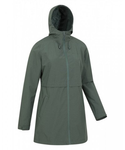 Hilltop Womens Waterproof Jacket Khaki $36.39 Jackets