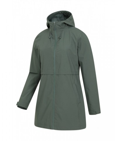 Hilltop Womens Waterproof Jacket Khaki $36.39 Jackets