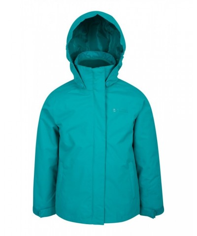 Fell Water-resistant Kids 3 in 1 Jacket Teal $28.61 Jackets