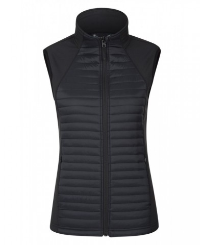 London Womens Insulated Softshell Vest Black $13.53 Jackets