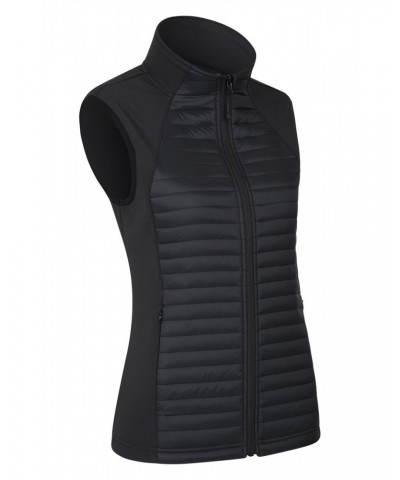 London Womens Insulated Softshell Vest Black $13.53 Jackets