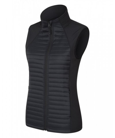 London Womens Insulated Softshell Vest Black $13.53 Jackets