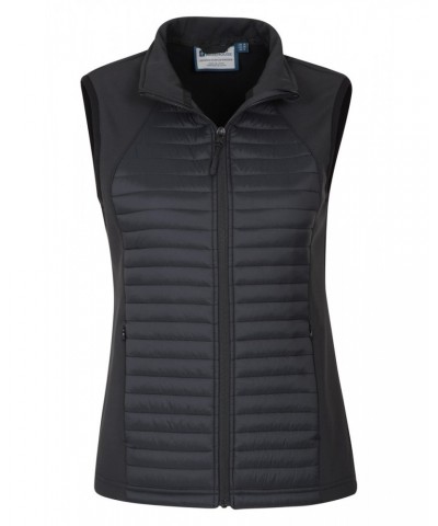 London Womens Insulated Softshell Vest Black $13.53 Jackets