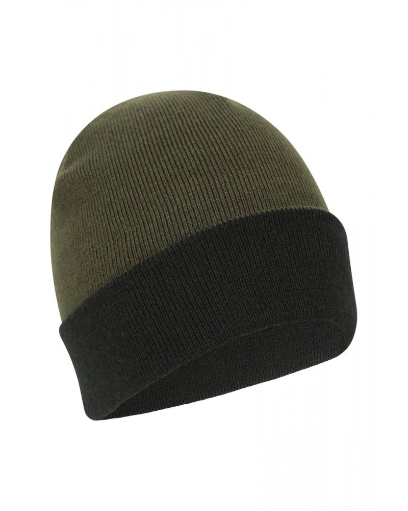 Augustine Beanie Hat Khaki $10.63 Accessories