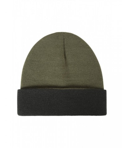 Augustine Beanie Hat Khaki $10.63 Accessories