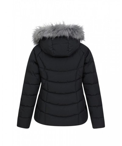 Isla Womens Short Extreme Down Jacket Black $32.40 Jackets