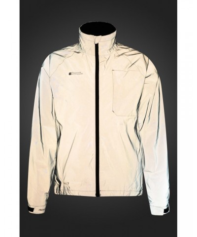 Adrenaline II Mens Iso-Viz Waterproof Jacket Silver $30.80 Active