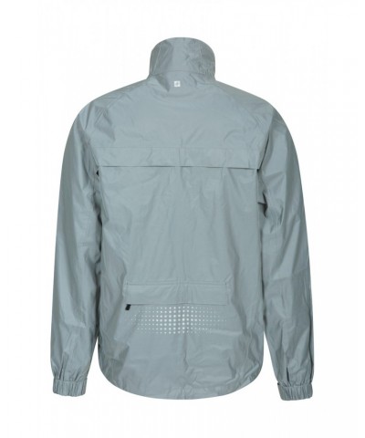 Adrenaline II Mens Iso-Viz Waterproof Jacket Silver $30.80 Active