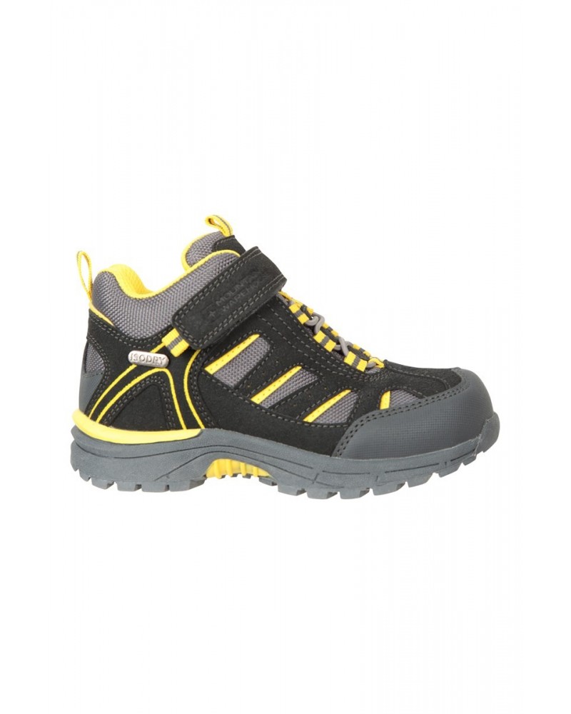 Drift Junior Waterproof Boots Dark Grey $23.19 Footwear